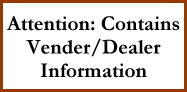 Attnetion: Contains Vender/Dealer Info